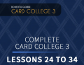 Roberto Giobbi - The Complete Card College 3 Personal Instruction (2022)